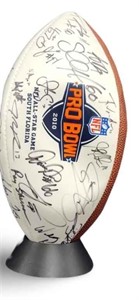 NFL 2010 Autographed Pro-Bowl Ball