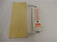 CIL AGROMART THERMOMETER/ BOX - NOS