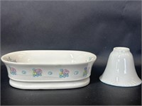 Elizabeth Arden Porcelain Floral Soap Dish