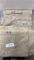 Khaki cargo pants size 3232