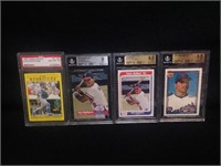 Lot of (4) Ivan Rodriguez graded cards