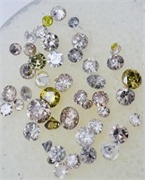 1.00 cts Assorted Round Brilliant Natural Diamonds