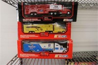 3 Nascar Semi's in Box