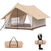 **READ DESC** KingCamp Canvas Cabin Tent with Larg