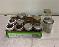 Canning jars in box