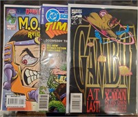 Comics - #1 Time Warp, #1 MODOK, #1 Gambit
