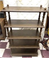 Retro wooden shelving/portable