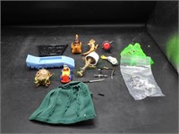 Twelve Piece Toy Lot with Miniatures Weapons