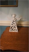 Wooden angel figure