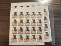 QTY 60 STAMPS 29C BUFFALO SOLDIERS