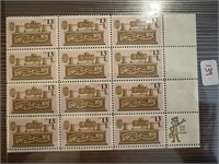 CENTENNIAL OF SOUND RECORDING QTY 12 STAMPS