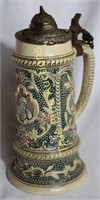 Gesetzlich Geschutzt GM154927 beer stein with lid