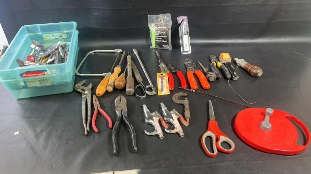 Hand Tools-Pliers, Wire Strippers, Air hose end