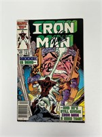 Autograph COA Iron Man #205 Comics