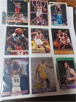 Lot of 18 Collector Sports Basketball Cards