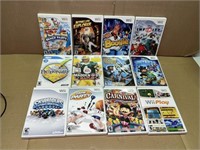 (28) Wii GAMES - SEE ALL PHOTOS + 1 PS