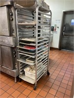 Aluminum Bun Pan Rack