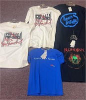Assorted new shirts