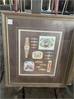 Large Cigar Label Framed Print