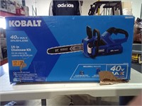 Kobalt 40v Max Brushless 14in Chain Saw Kit