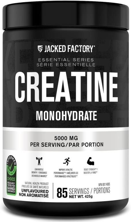 Sealed - Jacked Factory Creatine Monohydrate Powde