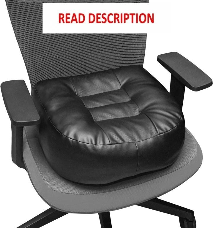 YOUFI Leather Seat Cushion 18x16x6
