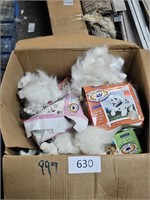 box of toy dogs (old)