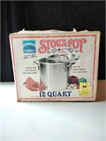 Vintage Mirro 12 Quart Stock Pot
