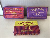 3 UNOPENED PACKAGES OF 50 BOOK MATCHES - CAMEL
