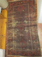 2.5 x 5 ft. Antique Oriental Rug -has several