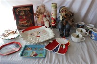 Misc. Santa Mug and Tray Lots