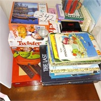 ASST. BOARD GAMES, CHILDREN'S BOOKS