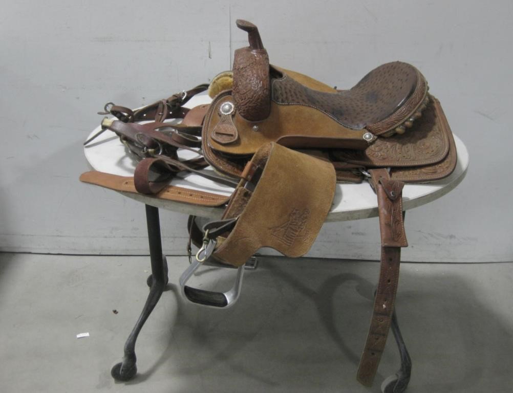 17" OTT Ranch Horse Saddle