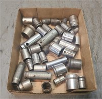 Large Assortment Of Sockets 1/2 inch Drive