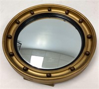 Regency Style Convex Gilt Mirror