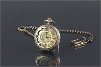 Swiss Omega pocket watch & chain dated Since 1775