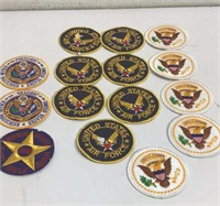 13 Presidential, Air Force & More Patches K13D