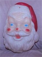 1968 Empire Christmas Santa Claus face blow mold,