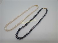 Two Fresh Water Pearl Strands