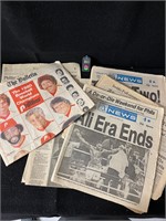 Lot of Newspapers Mostly Phillies World Series Eds
