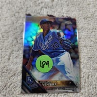 2017 Topps Chrome Refractor Yordano Ventura