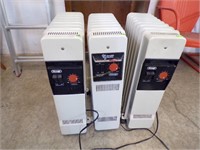 3 DeLonghi heaters (all work)