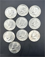 Kennedy Half Dollars (10 qty)