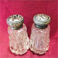 Sterling Silver Top Salt & Pepper Shakers