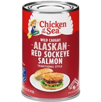12-Pk Chicken of the Sea Wild Caught Alaskan Red