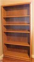 Solid Oak Bookcase (1 of 2)