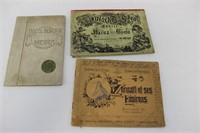 Antique German and Swiss Travel Books and Map