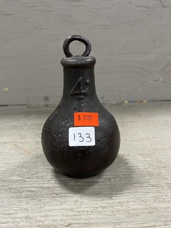 Antique 4lb Weight