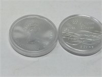 1976  MTL Olympic $5 coins