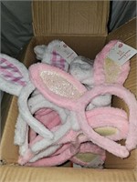 Box lit of bunny ears